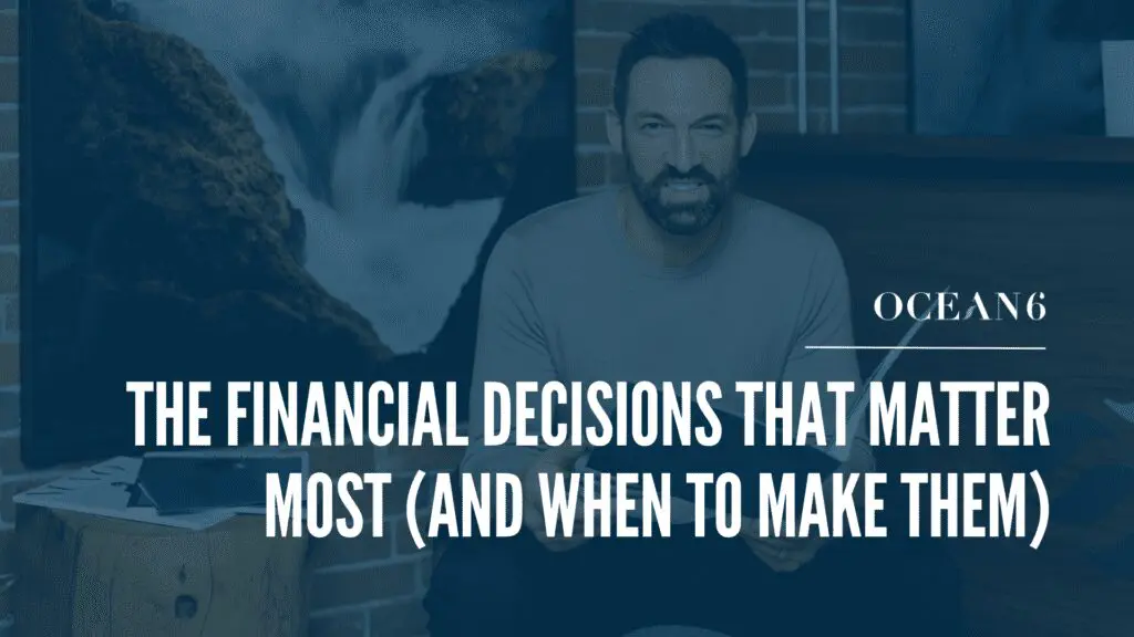 Business owner reviewing financial decisions and planning next steps