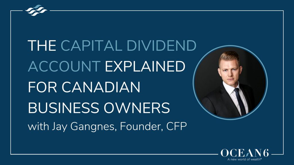 Advisor headshot - the capital dividend account explained for Canadian business owners