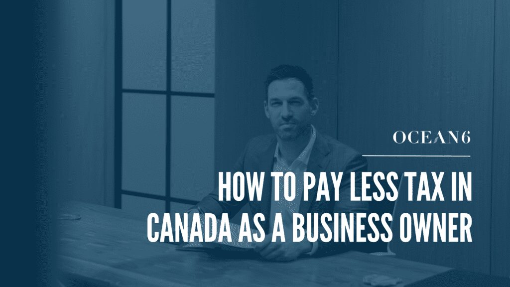 business owner reviewing tax strategy and financial plan in Canada