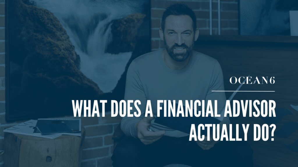 financial advisor reviewing plan with business owner in Canada